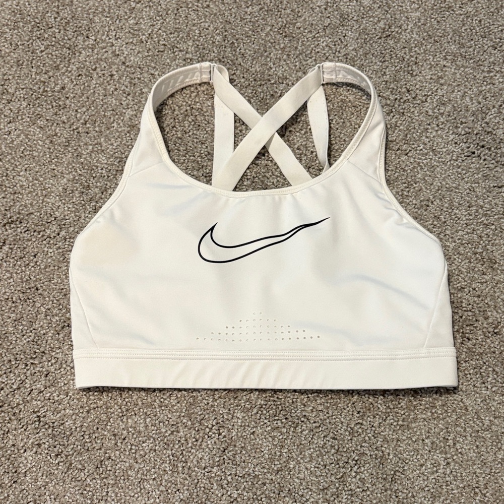 Nike Women's Cream Sports Bra